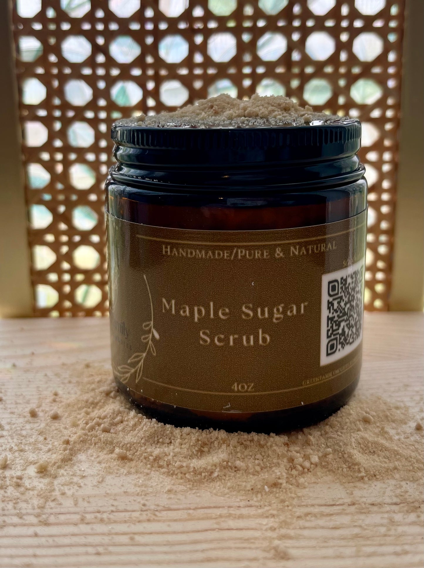 Maple Sugar Scrub Tallow 4oz
