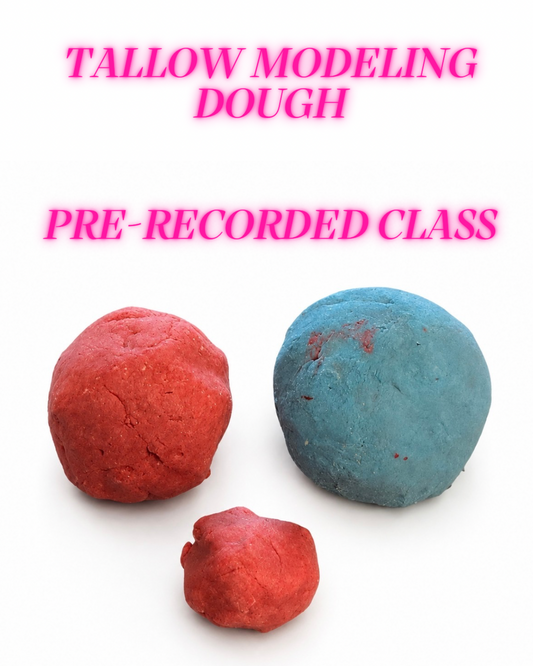 Tallow Model Dough pre recorded class