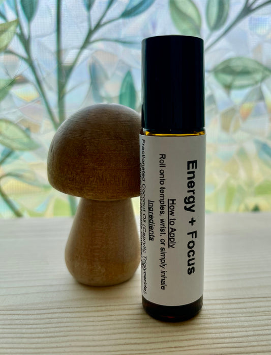 Energy + Focus Essential Oil Rollers 10ml